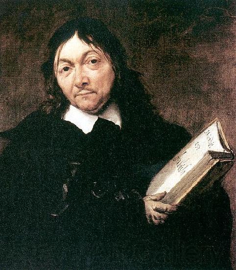 Jean Baptiste Weenix Portret van Rene Descartes Germany oil painting art